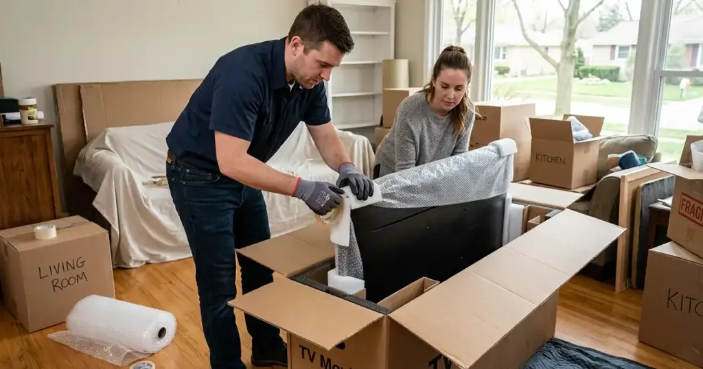 Moving a TV Follow These Steps to Avoid Costly Damage (2026 Complete Guide)